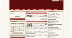 Desktop Screenshot of kunsziget.hu